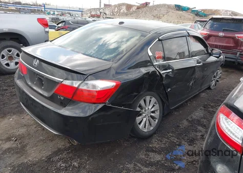 2015 Honda Accord Ex-L V-6 from USA, damaged, VIN 1HGCR3F85FA030990